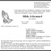 Zimmer Hilda 1939-2013 Todesanzeige